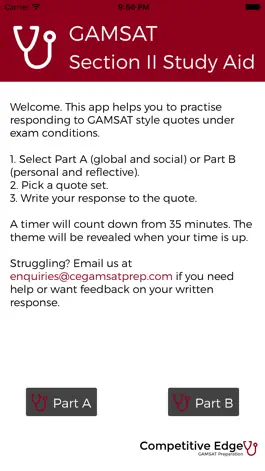 Game screenshot GAMSAT Section II Study Aid mod apk