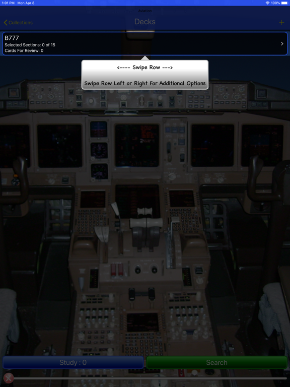 Screenshot #5 pour iPilot B777 Study Guide