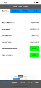 Stock Trade Master screenshot #3 for iPhone