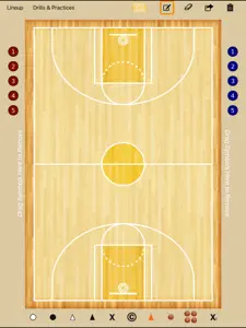 Basketball ClipPad screenshot #1 for iPad