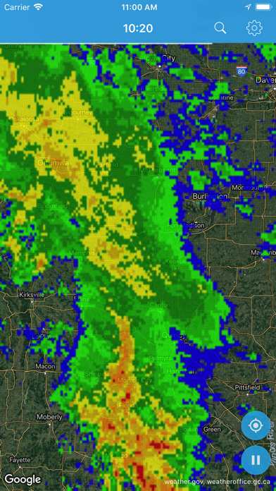 Rainy Days Rain Radar screenshot 2