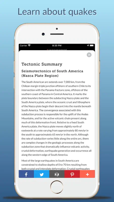 Earthquake & Tsunami Alerts screenshot 3 of 7