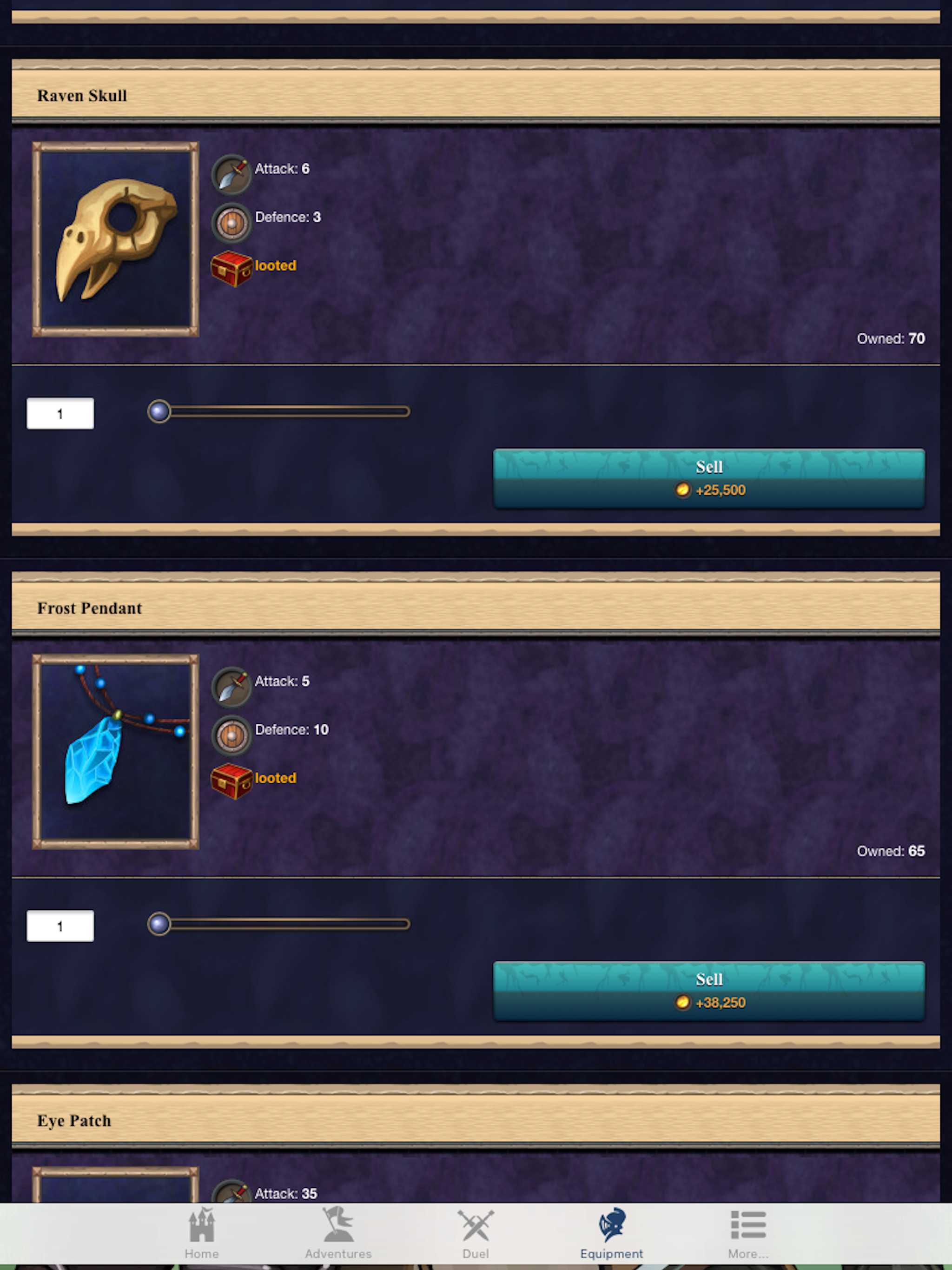 Fantasy Game Mobile screenshot 10