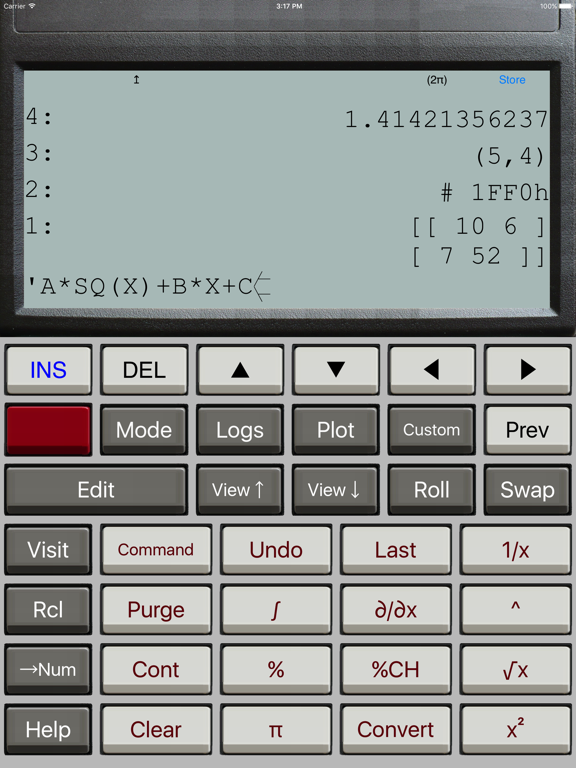 Screenshot #5 pour Halcyon Calc Lite