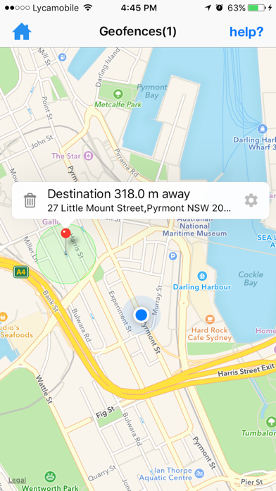 Screenshot #3 pour Geofence Alerts