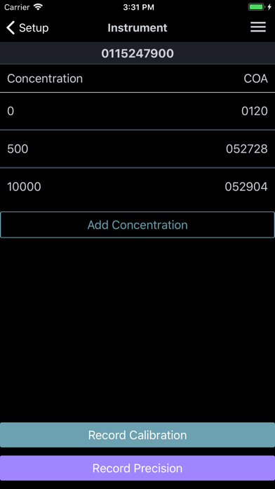 Calibration Keeper Screenshot