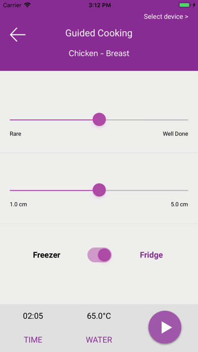 Sous Vide Bluetooth screenshot 3