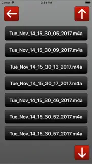 voice recorder - audio memo! iphone screenshot 3