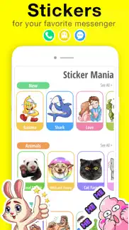 sticker mania! айфон картинки 1