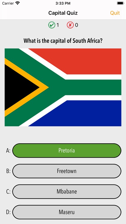 Africa Quiz Maps Flags Infos screenshot-4