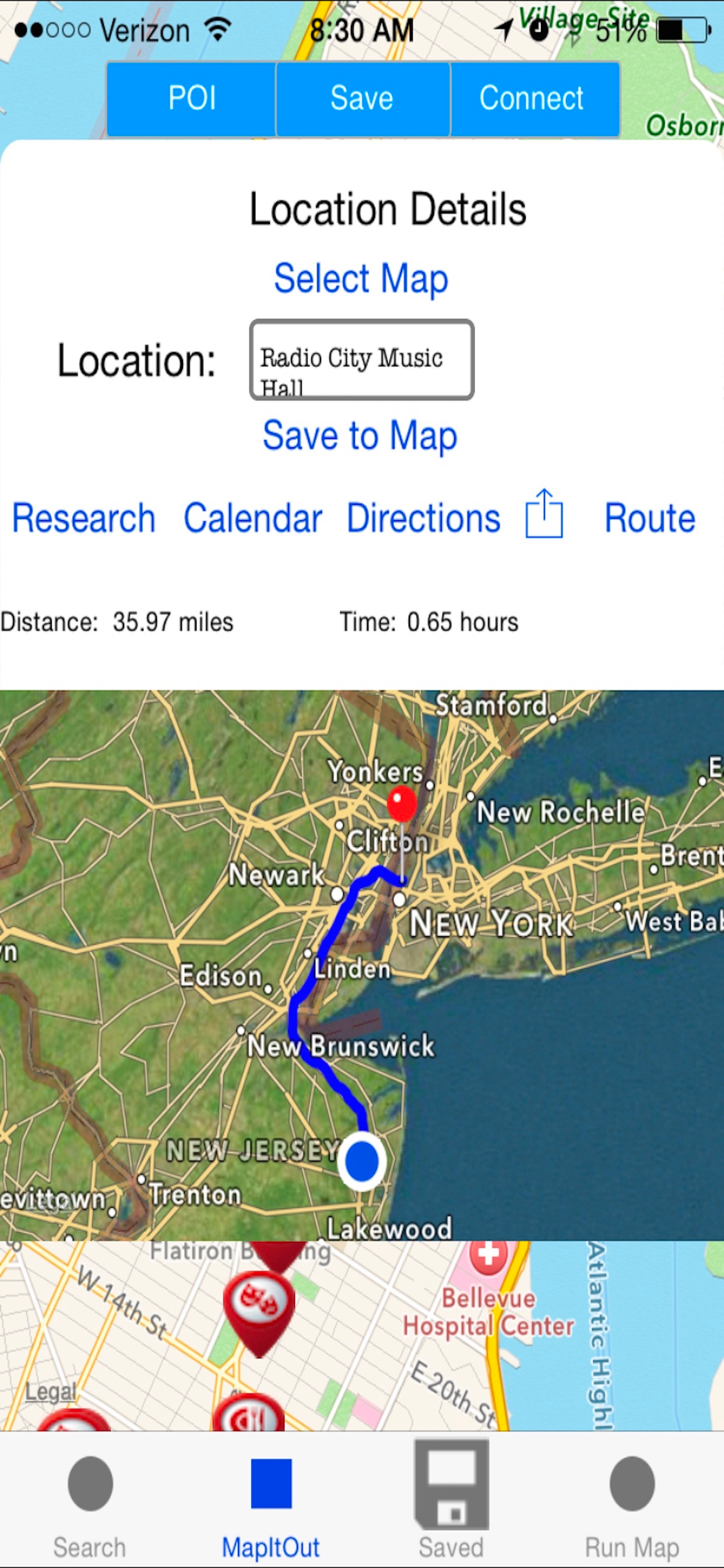 MapItOut:RTP screenshot 3