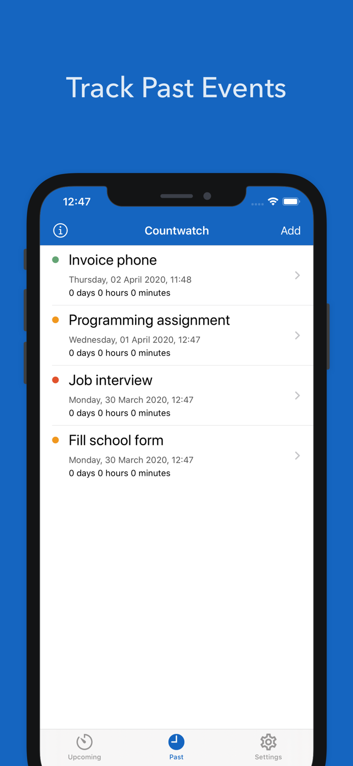Countwatch - Countdown Watcher