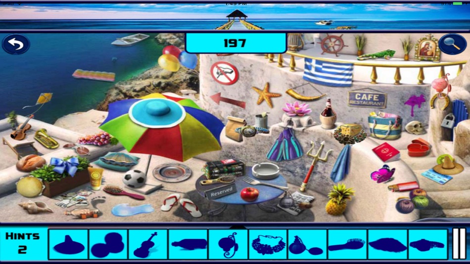 #3. Hidden Objects:Seaside Mystery (iOS) 由: rinku patel