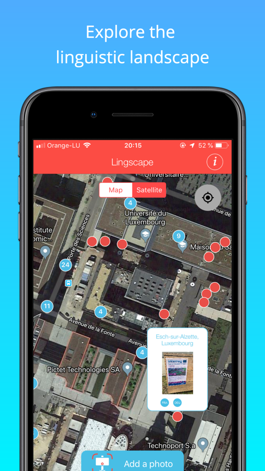 #1. Lingscape (iOS) 由: Christoph Purschke