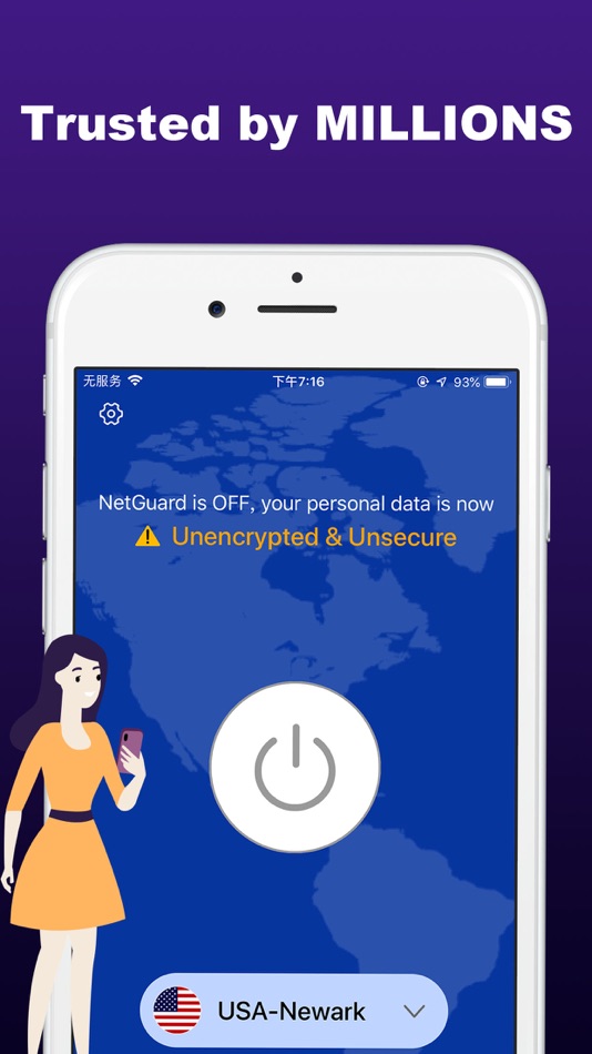 #2. NetGuard for Secure WiFi Proxy (iOS) 作者: Idevsze Co., Ltd.