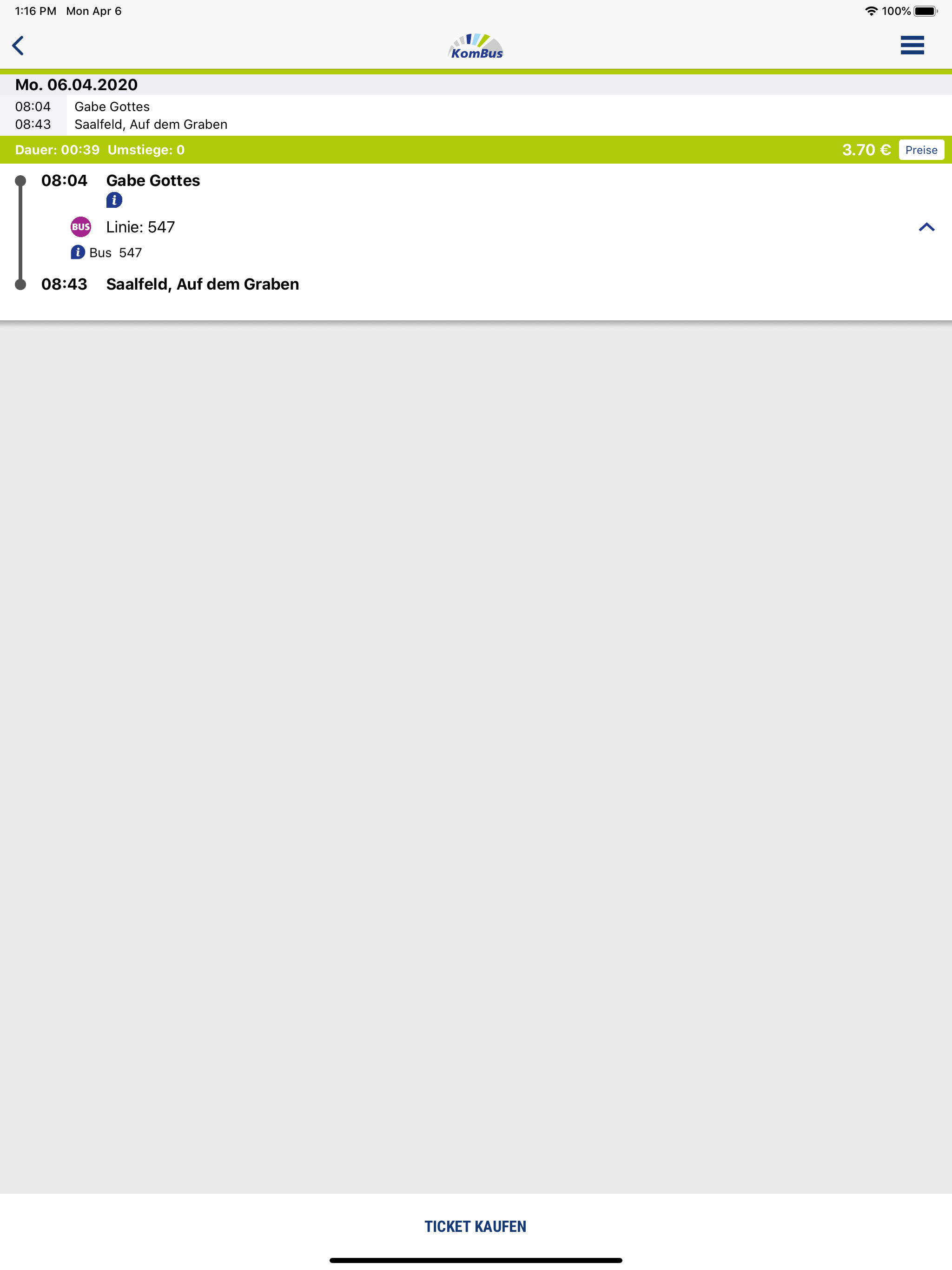 KomBus screenshot 9