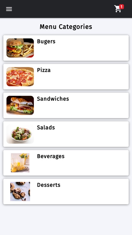 Demo Restaurant App by 3B Apps LLC