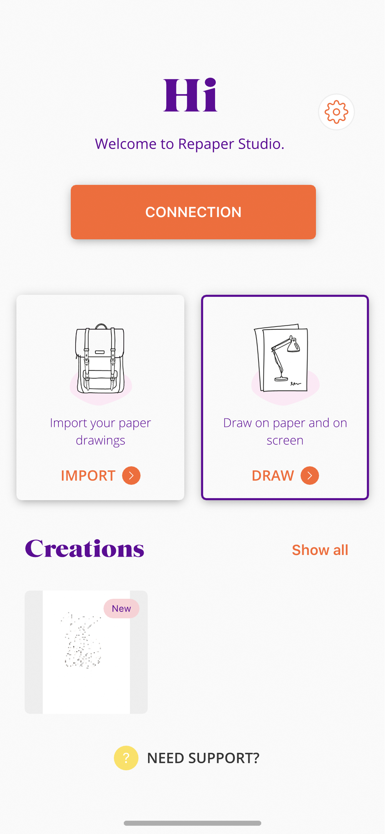 Repaper Studio for smartphone