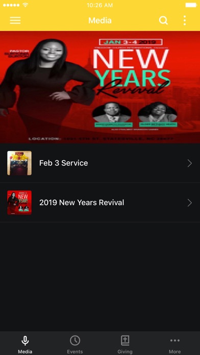Freedom Church International Screenshot