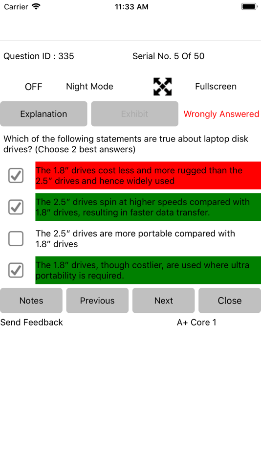 #9. Aplus Core 1 Exam Sim (iOS) 由: Anand Software and Training Pvt Lyd