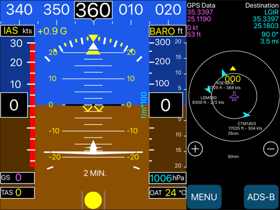 EFIS TA iPad screenshot 8 - Navigation app