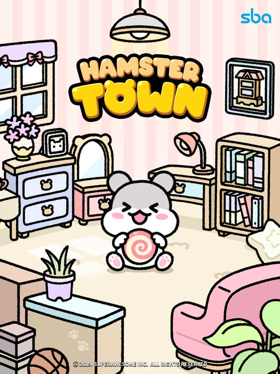 Hamster Town iPad screenshot 7 - Games app