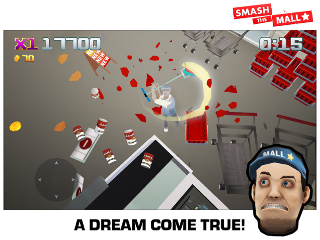 ‎Smash the Mall - Stress Fix! Screenshot