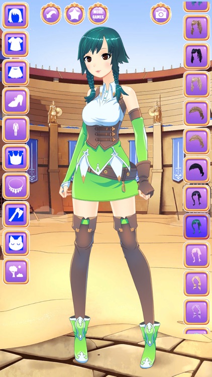 Anime Fantasy Dress Up - RPG Avatar Maker::Appstore for