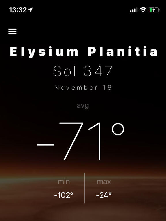 Screenshot #4 pour Mars Weather Report