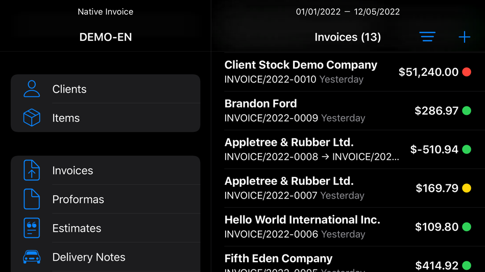 #3. Native Invoice (macOS) 由: GiantStep Kft.