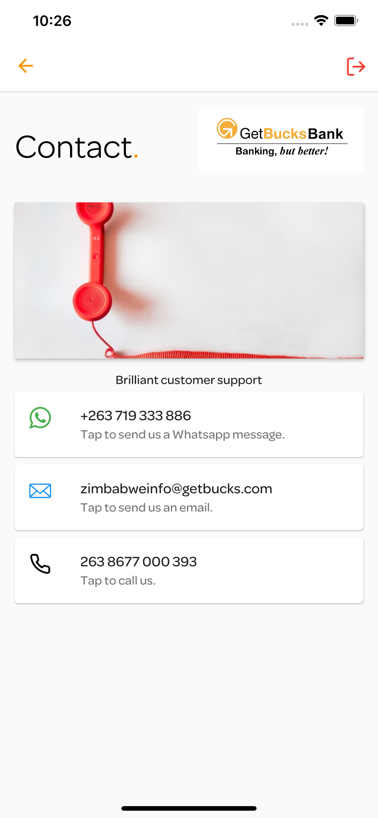 GetBucks Mobile Banking