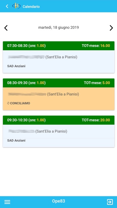 Screenshot 4 of Sirio Domiciliari App