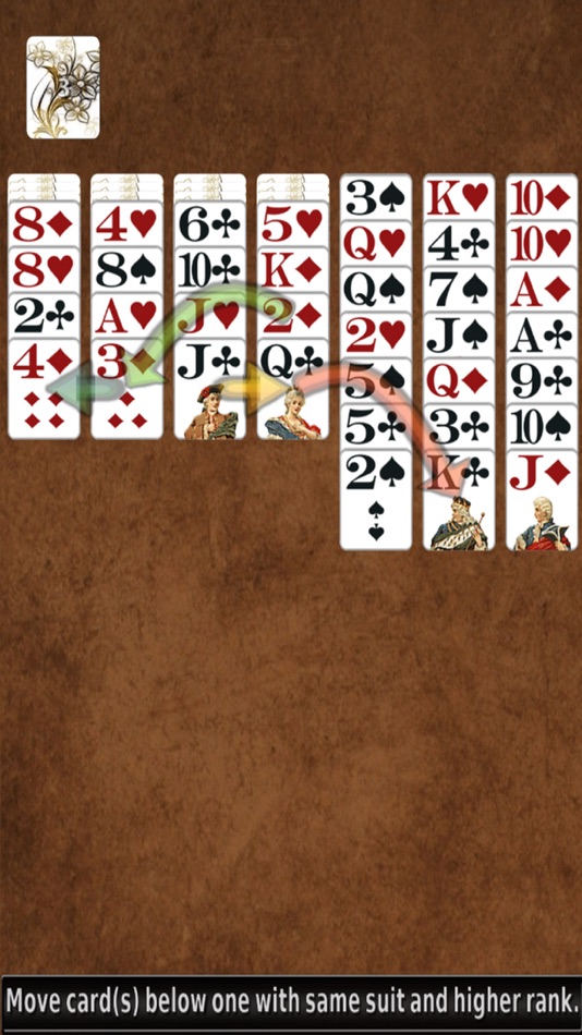 #2. Solitaire 3D Lite (iOS) 由: GrassGames