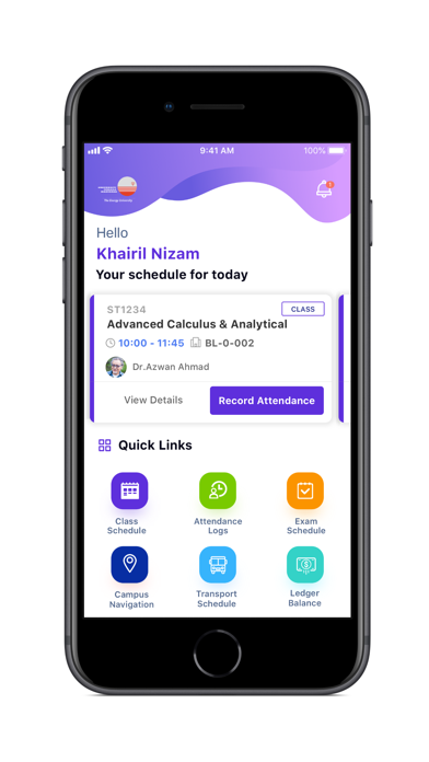 UNITENLife iPhone screenshot 2 - Education app