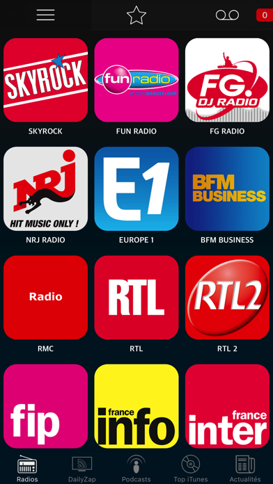 Screenshot #1 pour Radio FM France et Podcasts