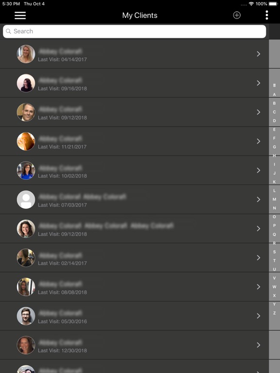 HairAssist iPad screenshot 8 - Utilities app
