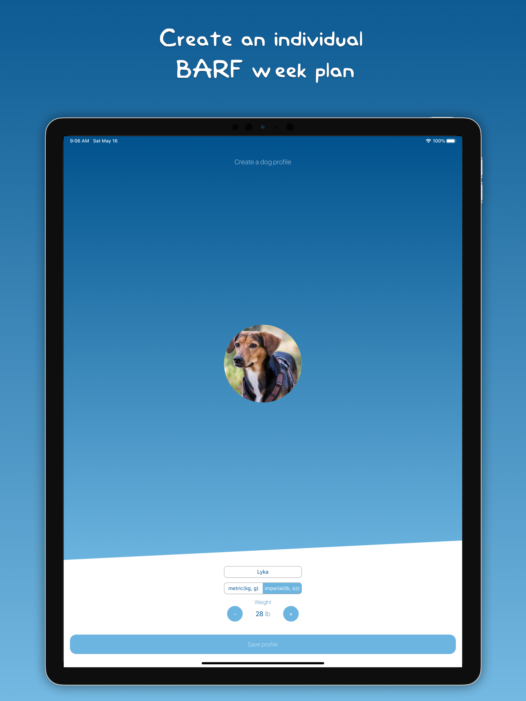 The BARF App