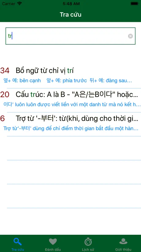 Sổ tay ngữ pháp tiếng Hàn
