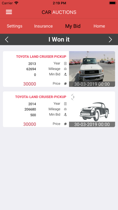App screenshot