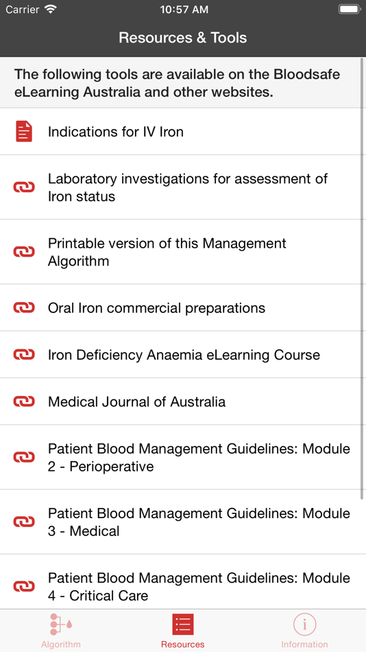 #4. IDA Algorithm (iOS) 게시자: Department for Health and Wellbeing