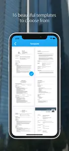 Resume Builder · CV Maker app screenshot #2 for iPhone