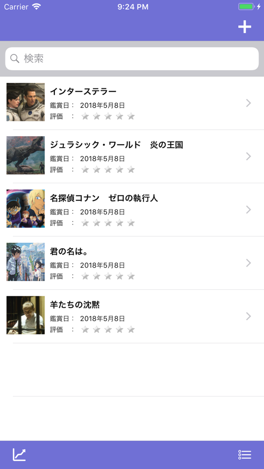 #1. 映画ノート【映画鑑賞記録】 (iOS) 由: Kazuhiro Yonekura