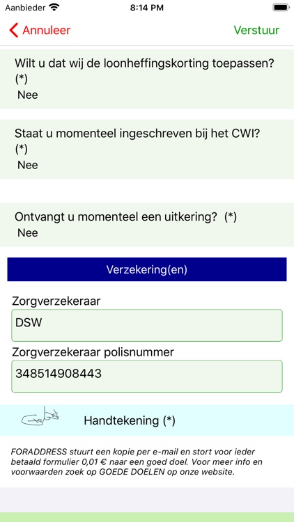 FORADDRESS FA screenshot-8