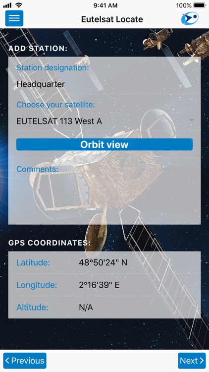 Eutelsat Locate