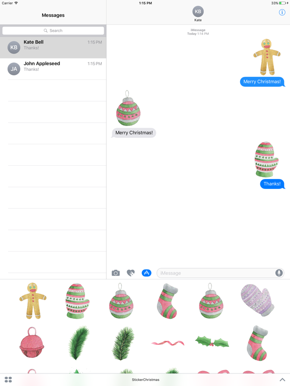 Screenshot #5 pour Sticker Christmas