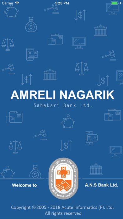 Amreli Nagarik Sahakari Bank Screenshot