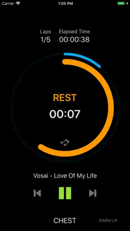 Game screenshot TABATA HIIT counter apk