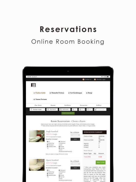 Screenshot #5 pour M Design Hotel - Booking