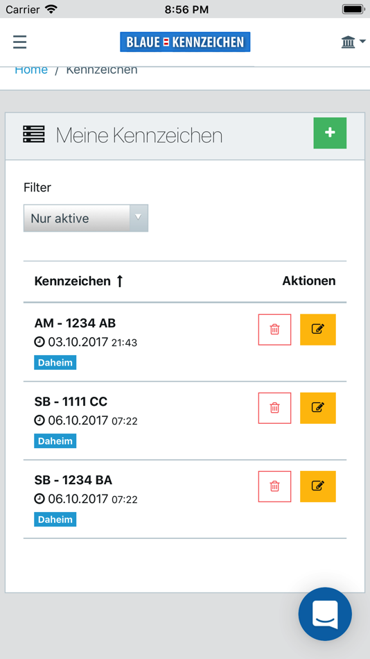 #4. Blaue Kennzeichen (iOS) 由: MOSTDATA KG