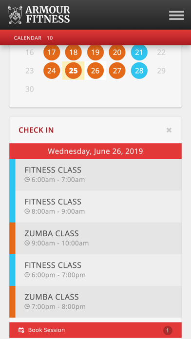 Screenshot #2 pour Armour Fitness